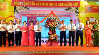 Phường Cốc Lếu kỷ niệm 30 năm thành lập