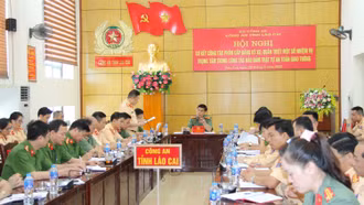 Sơ kết 1 năm thực hiện phân cấp đăng ký xe cho công an cấp huyện, cấp xã