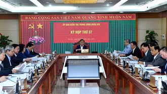 Thông cáo báo chí Kỳ họp thứ 37 của Ủy ban Kiểm tra Trung ương