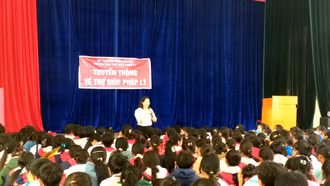 Gần 600 học sinh thị xã Sa Pa được truyền thông về trợ giúp pháp lý