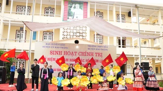 Bảo Thắng: Sinh hoạt chính trị kỷ niệm 65 năm ngày Bác Hồ lên thăm Lào Cai