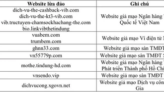 Các website giả mạo, lừa đảo nào người dùng Internet cần tránh?