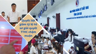 Giảm tỷ lệ hồ sơ chậm muộn khi giải quyết thủ tục hành chính trong lĩnh vực đất đai trên địa bàn tỉnh