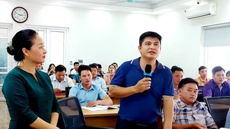 Nâng cao nghiệp vụ cho cán bộ hội nông dân làm công tác giảm nghèo