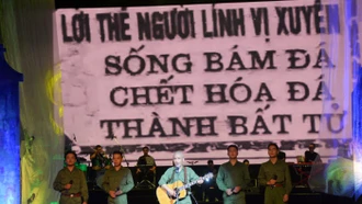 Lắng sâu tiếng hát tri ân