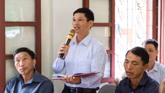 Đại biểu HĐND tỉnh, huyện tiếp xúc cử tri tại thị trấn Mường Khương