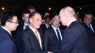 Tổng thống Liên bang Nga Vladimir Putin kết thúc tốt đẹp chuyến thăm cấp Nhà nước tới Việt Nam