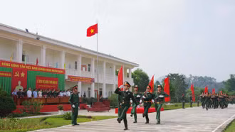 Bộ Chỉ huy Quân sự tỉnh tổ chức Lễ tuyên thệ cho chiến sĩ mới