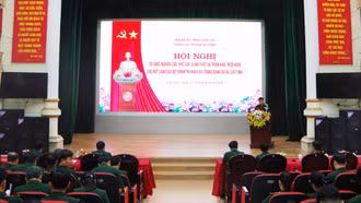 Đảng ủy Quân sự tỉnh quán triệt các kết luận của Bộ Chính trị