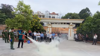 Hiệu quả mô hình “Tổ liên gia tự quản về PCCC và điểm chữa cháy công cộng”