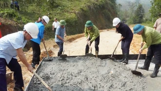 Văn Bàn: Phát động 2 phong trào thi đua