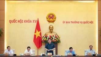 Khai mạc phiên họp Ủy ban Thường vụ Quốc hội giữa 2 đợt họp của Kỳ họp thứ 5