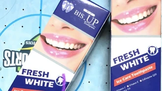 Lô kem đánh răng Bis up Ice Care Toothpaste bị thu hồi trên toàn quốc