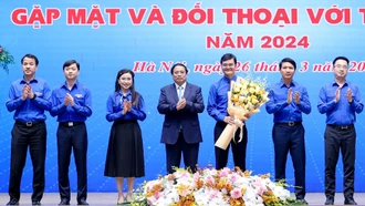 Thủ tướng Chính phủ Phạm Minh Chính đối thoại với thanh niên