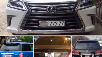 Bộ trưởng Công an sẽ quyết định số lượng biển số ô tô và giá khởi điểm đưa ra đấu giá