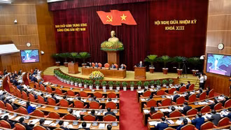 Đánh giá toàn diện việc thực hiện Nghị quyết Đại hội XIII của Đảng từ đầu nhiệm kỳ đến nay