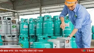 Giá gas giảm tháng thứ 3 liên tiếp