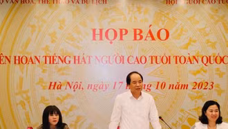 Sắp diễn ra Liên hoan Tiếng hát Người cao tuổi toàn quốc năm 2023