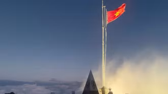 Lần thứ 5 đỉnh Fansipan xuất hiện sương muối