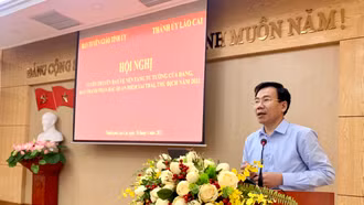 Ban Tuyên giáo Tỉnh ủy triển khai hội nghị tuyên truyền về bảo vệ nền tảng tư tưởng của Đảng trong vùng đồng bào dân tộc và miền núi