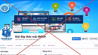 Cảnh báo giả mạo cơ quan BHXH Việt Nam để lừa đảo