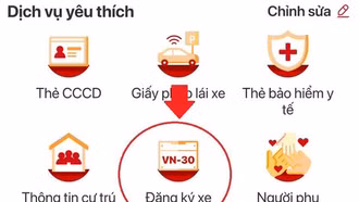 7 bước thực hiện đăng ký xe trực tuyến từ ngày 1/8