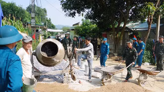 Bộ CHQS tỉnh: Nhiều hoạt động chào mừng 70 năm Chiến thắng Điện Biên Phủ