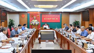 Thông cáo báo chí Kỳ họp thứ 30 của Ủy ban Kiểm tra Trung ương