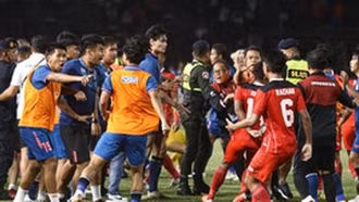 AFC phạt nặng bóng đá Thái Lan và Indonesia sau vụ ẩu đả ở chung kết SEA Games 32