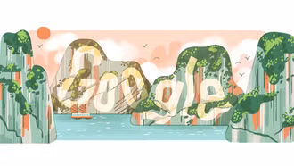 Trang chủ Google vinh danh vịnh Hạ Long
