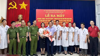 Ra mắt mô hình 4 trong 1 tại Bệnh viện Đa khoa thành phố Lào Cai