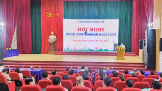 Bảo Yên: Tổng kết 10 năm thi hành Luật Hòa giải ở cơ sở