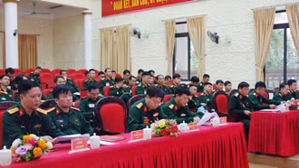 Quân khu 2 tập huấn cán bộ ngành quân khí năm 2024