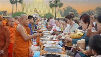 Lễ hội Phật giáo lớn nhất trong năm tại Lào