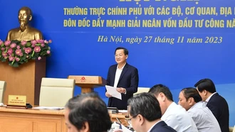 Thường trực Chính phủ đôn đốc đẩy mạnh giải ngân vốn đầu tư công