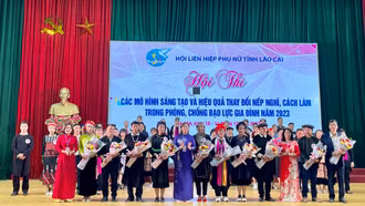 Bảo Yên: Tổ chức hội thi về phòng, chống bạo lực gia đình