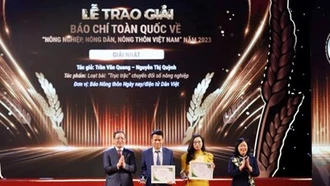 Vinh danh 26 tác phẩm đoạt Giải báo chí toàn quốc về nông nghiệp, nông dân, nông thôn