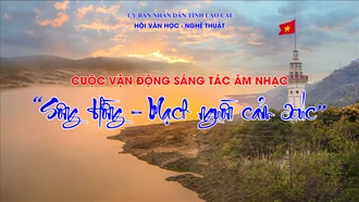 Thể lệ cuộc vận động sáng tác âm nhạc “Sông Hồng – Mạch nguồn cảm xúc”