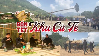 Đón Tết "Khu Cù Tê"