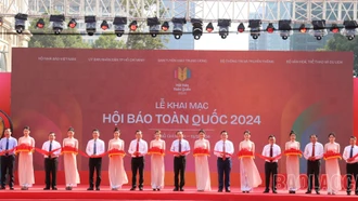 Hơn 100 cơ quan báo chí Trung ương và địa phương tham dự Hội Báo toàn quốc 2024