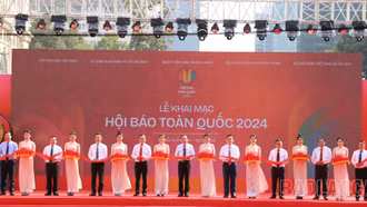 Hơn 100 cơ quan báo chí Trung ương và địa phương tham dự Hội Báo toàn quốc 2024