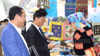 Lào Cai mang nhiều sản phẩm hấp dẫn tham gia Hội chợ Du lịch quốc tế VITM tại Hà Nội