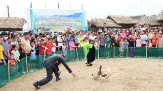 Khai hội “Sắc vàng bên dòng Nặm Luông"