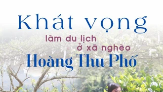 Khát vọng làm du lịch ở xã nghèo Hoàng Thu Phố