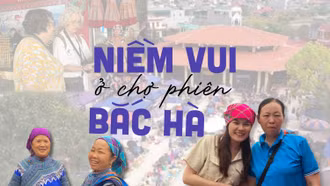 Niềm vui ở chợ phiên Bắc Hà