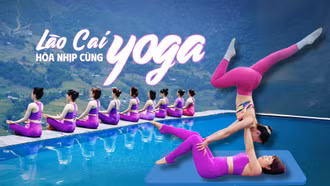 Lào Cai hòa nhịp cùng yoga