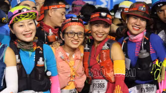 1000 vận động viên cự ly 100 km xuất phát Giải chạy Marathon vượt núi - VMM Sa Pa