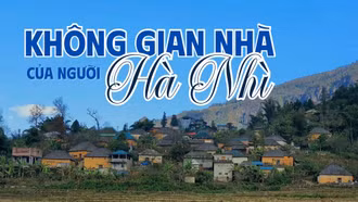Không gian nhà của người Hà Nhì