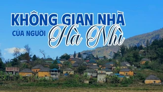 Không gian nhà của người Hà Nhì