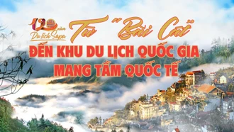 Từ “Bãi Cát” đến Khu du lịch quốc gia mang tầm quốc tế